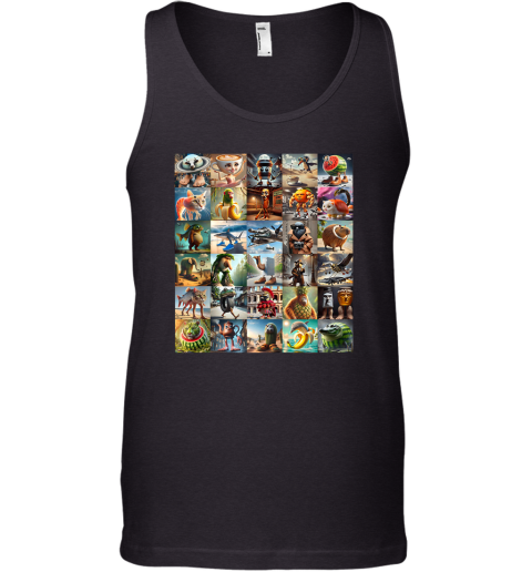 Every Italian Brainrot Meme Italian Brainrot Collection Tank Top
