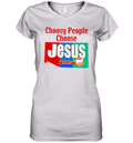 Choosy People Choose Jesus Lord And Savior Women039S V Neck T Shirt
