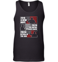 Biden 2020 The Empire Strikes Back Trump 2024 Return Of The Jedi Tank Top
