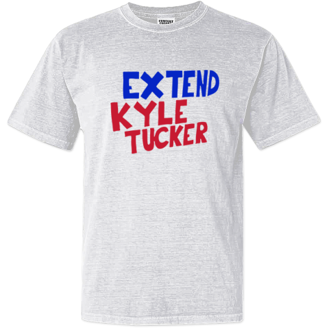 Chicago Cubs Extend Kyle Tucker Dyed Heavyweight T Shirt