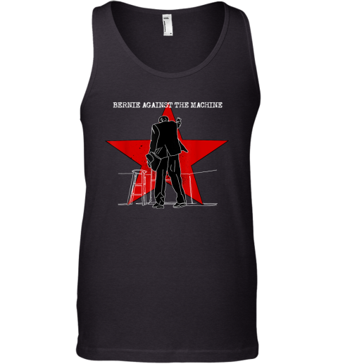 Bernie Sanders Against The Machine Punk Rock Stage Star Tank Top