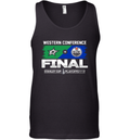 Dallas Stars Vs Vancouver Canucks 2024 Nhl Western Conference Final Tank Top