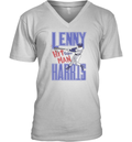 Darryl Strawberry Lenny Hit Man Harris V Neck T Shirt