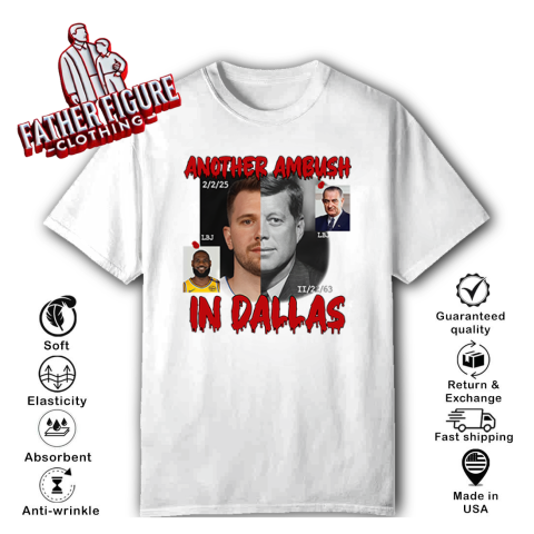 Luka Doncic And John F Kennedy Another Ambush In Dallas T Shirt