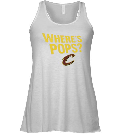 Cleveland Cavaliers Wheres Pops Racerback Tank