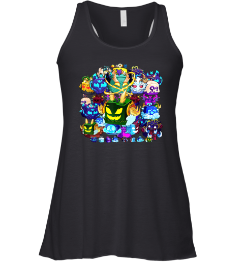 Blox Fruit Round Of Mythicales For Birthday Racerback Tank