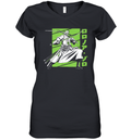 Anime White And Green Roronoa Zoro Women039S V Neck T Shirt