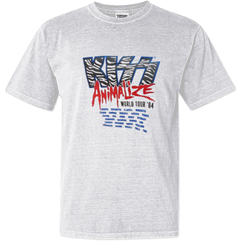 Animalize World Tour Dyed Heavyweight T Shirt