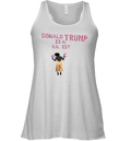 Donald Trump Is A Racist Racerback Tank