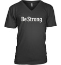 Coach Tillman Wears Be Strong Brendan Looney V Neck T Shirt