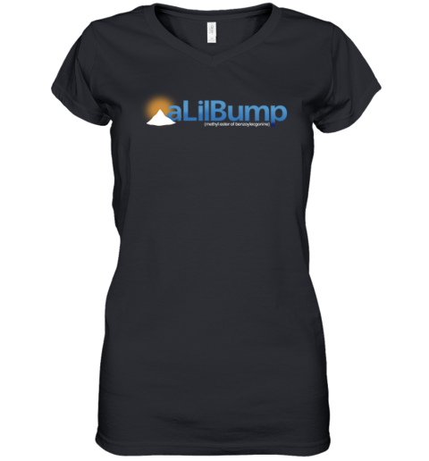 Alilbump Methyl Ester Of Benzoylecgonine Women039S V Neck T Shirt