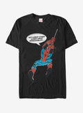 Marvel Spider-Man Great Power Quote T-Shirt | Premium Unisex T-Shirt, Trending Graphic Tee