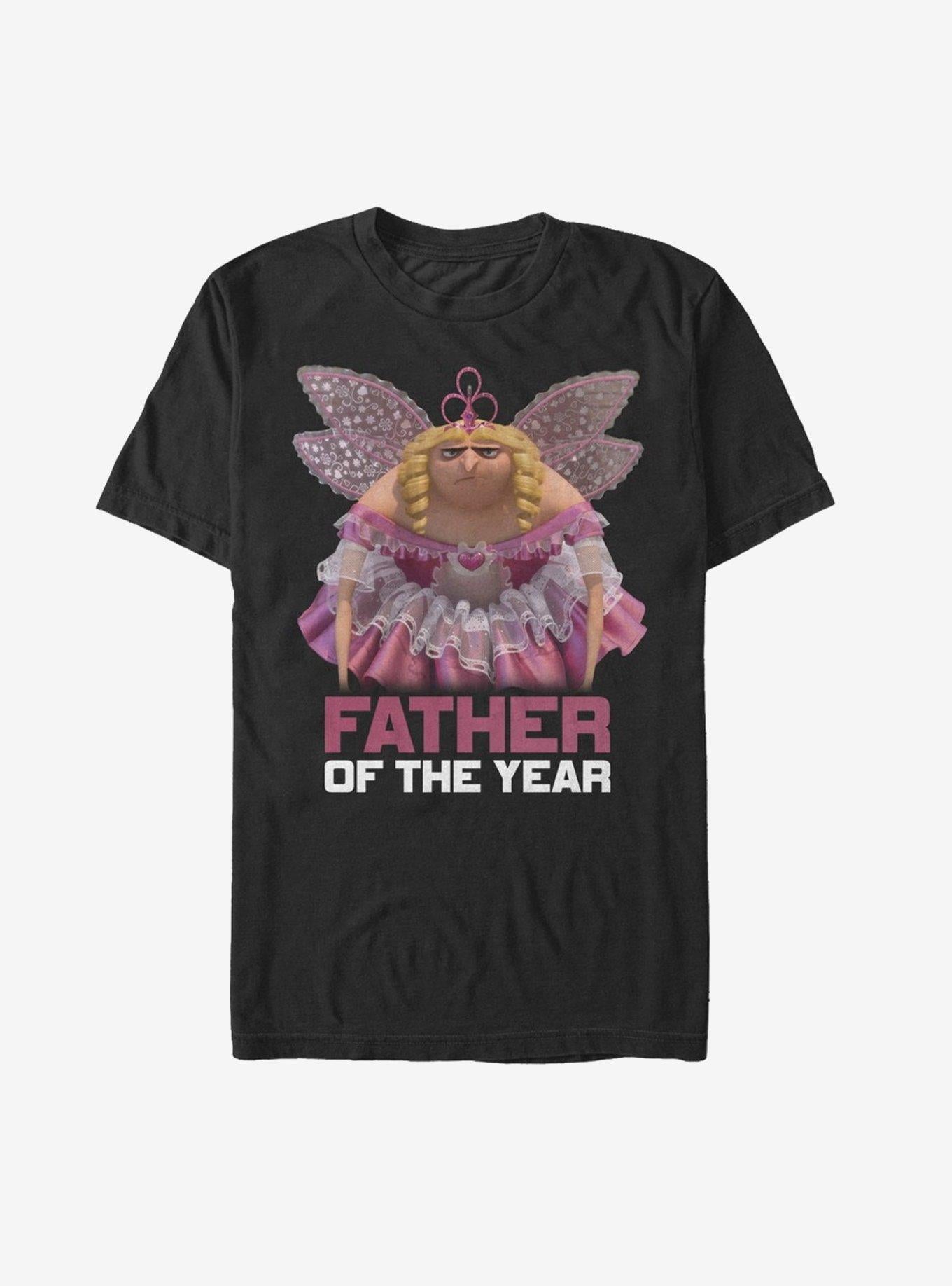 Despicable Me Father of the Year Fairy Gru T Shirt T Shirt High Search Demand Gift Ready