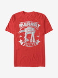 Star Wars Christmas Sithmas AT-AT T-Shirt T-Shirt | Bold Graphic Edition | Top Pick For Fans