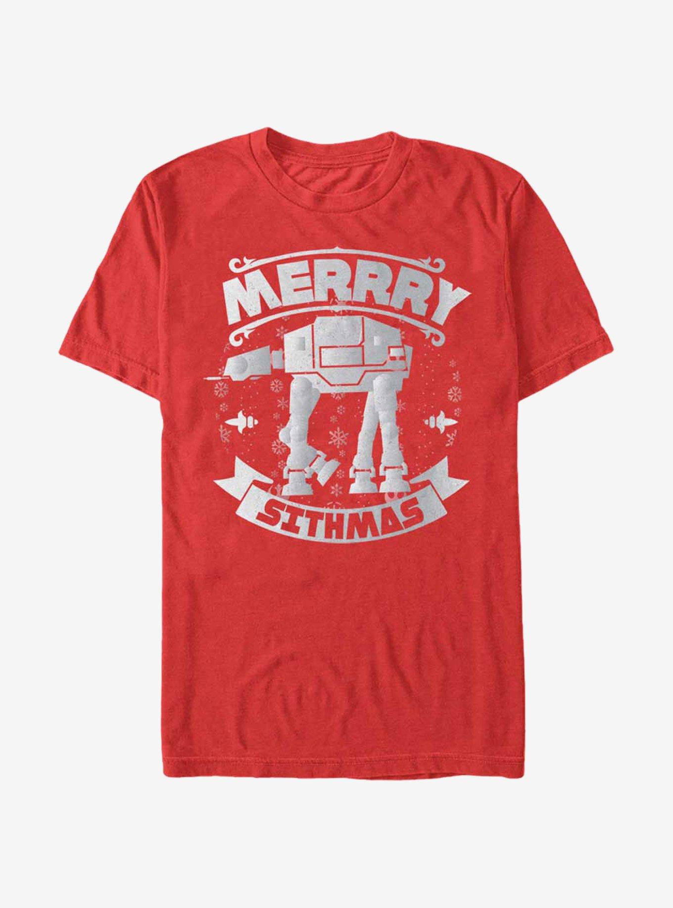 Star Wars Christmas Sithmas AT-AT T-Shirt T-Shirt | Bold Graphic Edition | Top Pick For Fans