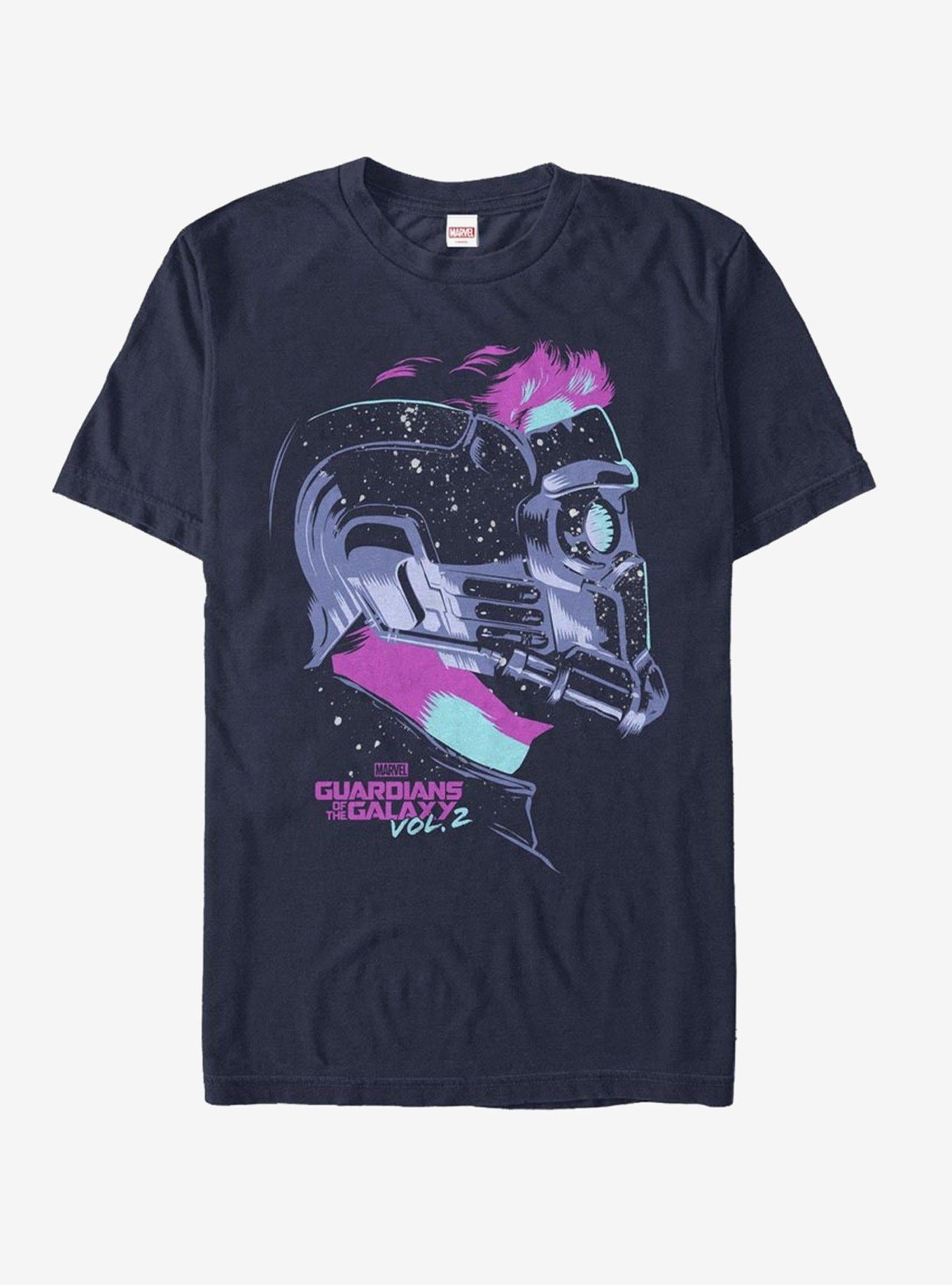Marvel Guardians of Galaxy Vol 2 Star-Lord Stars T-Shirt | Premium Unisex T-Shirt, Trending Graphic Tee