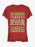 Star Wars Ugly Christmas Sweater Come to the Merry Side Girls T-Shirt | Premium Unisex T-Shirt, Trending Graphic Tee