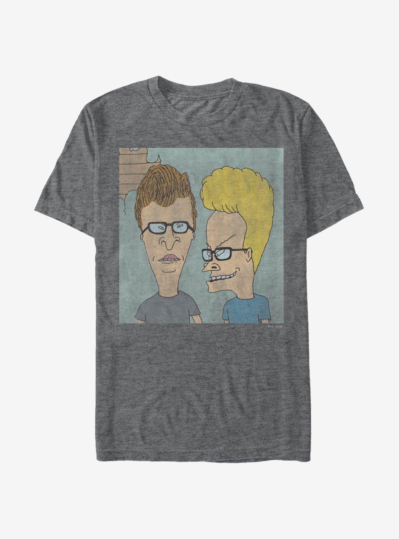 Beavis And Butt-Head Nerd Glasses T-Shirt | Premium Unisex T-Shirt, Trending Graphic Tee
