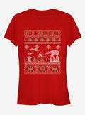 Star Wars Hoth Sweet Hoth Ugly Christmas Sweater Girls T-Shirt | Premium Unisex T-Shirt, Trending Graphic Tee