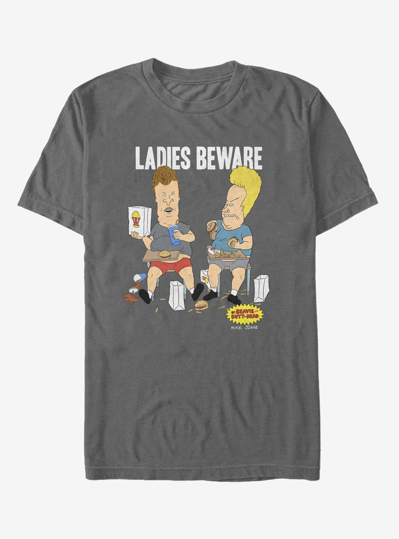 Beavis And Butt Head Ladies Beware T Shirt T Shirt Trending US Humor Gift