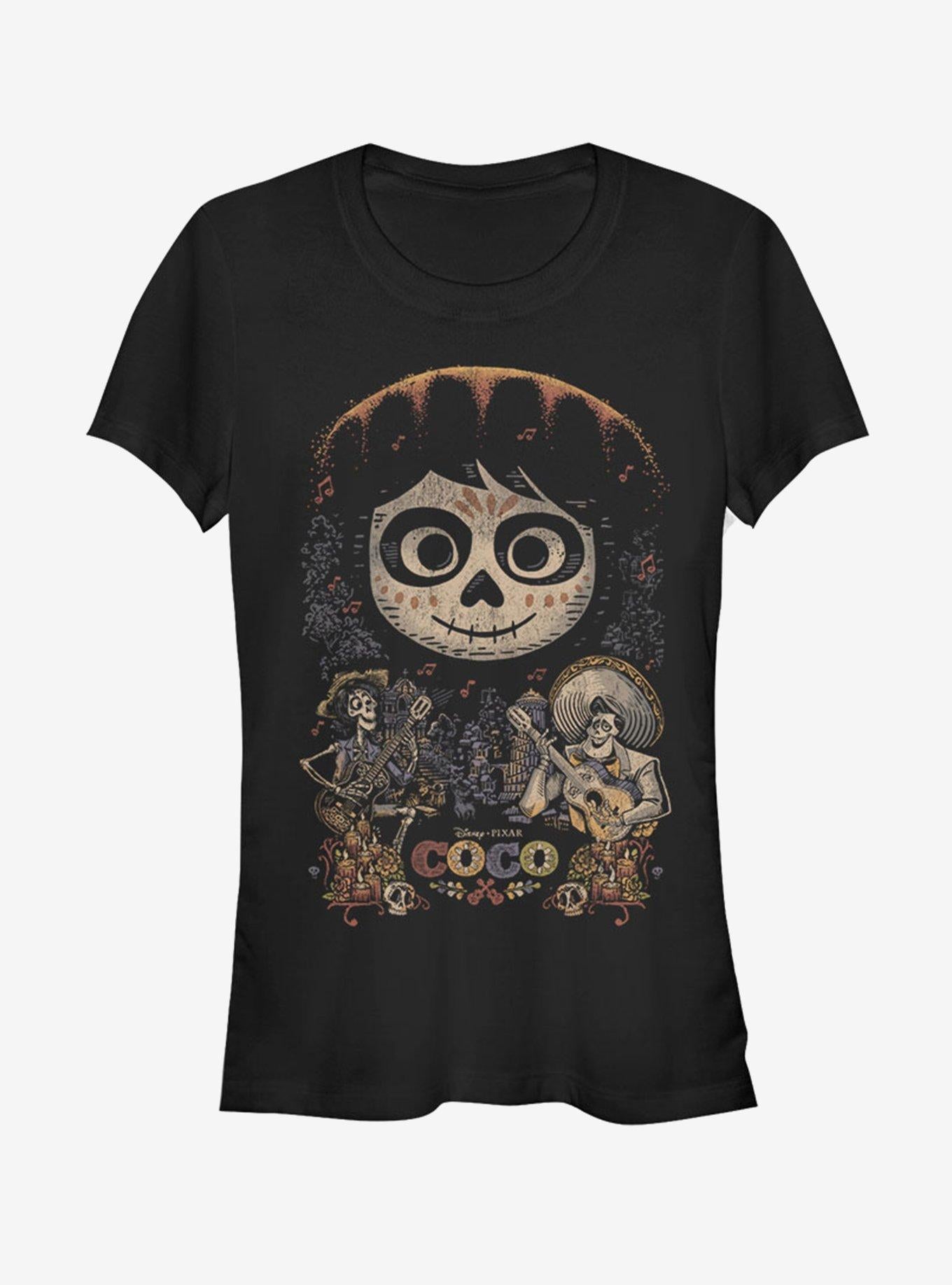 Disney Pixar Coco Poster Girls T Shirt T Shirt Trending US Fan Favorite