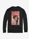 Star Wars Leia Love Long-Sleeve T-Shirt | Premium Unisex T-Shirt, Trending Graphic Tee