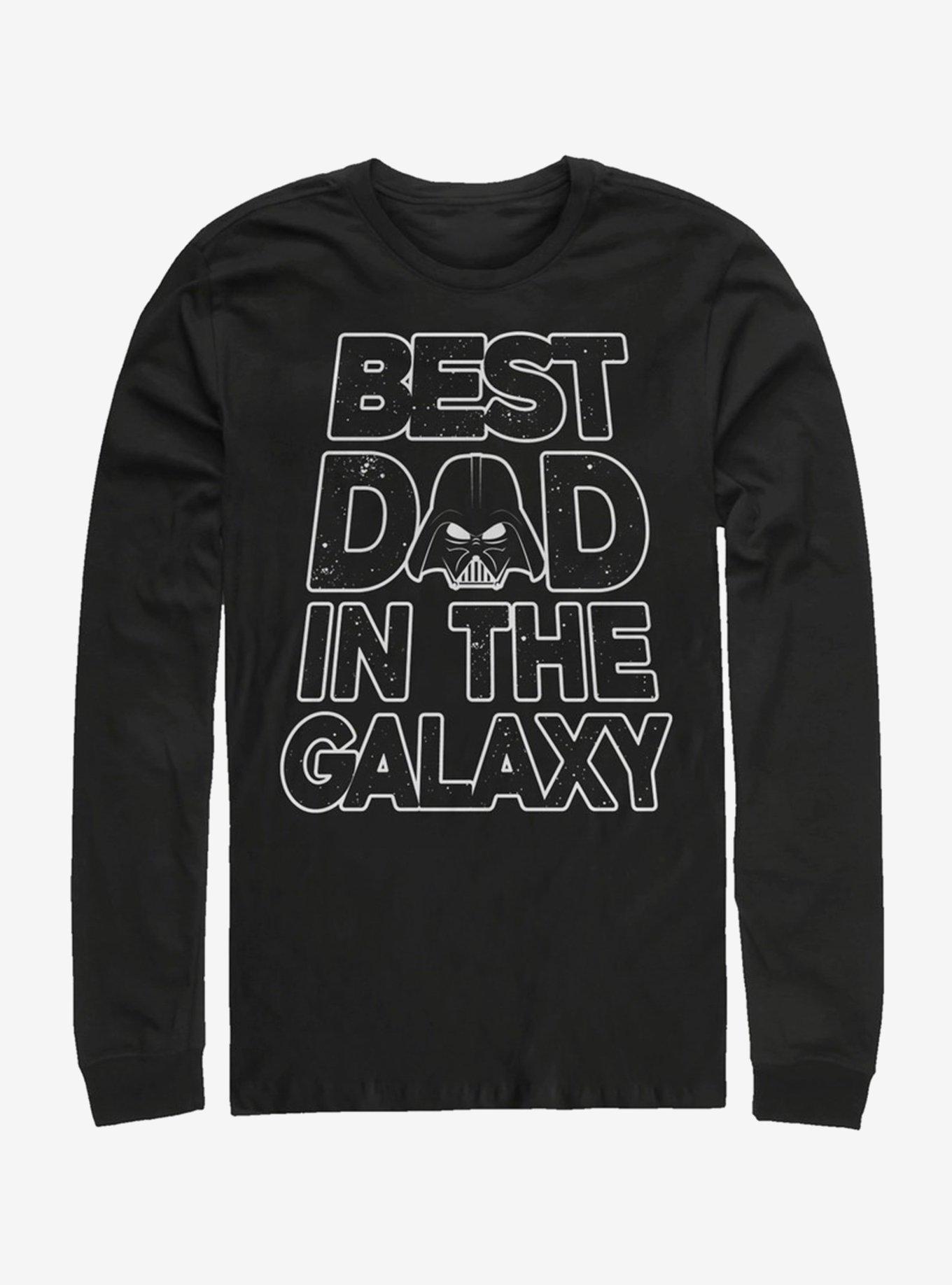 Star Wars Darth Vader Galaxy Dad Long-Sleeve T-Shirt | Premium Unisex T-Shirt, Trending Graphic Tee