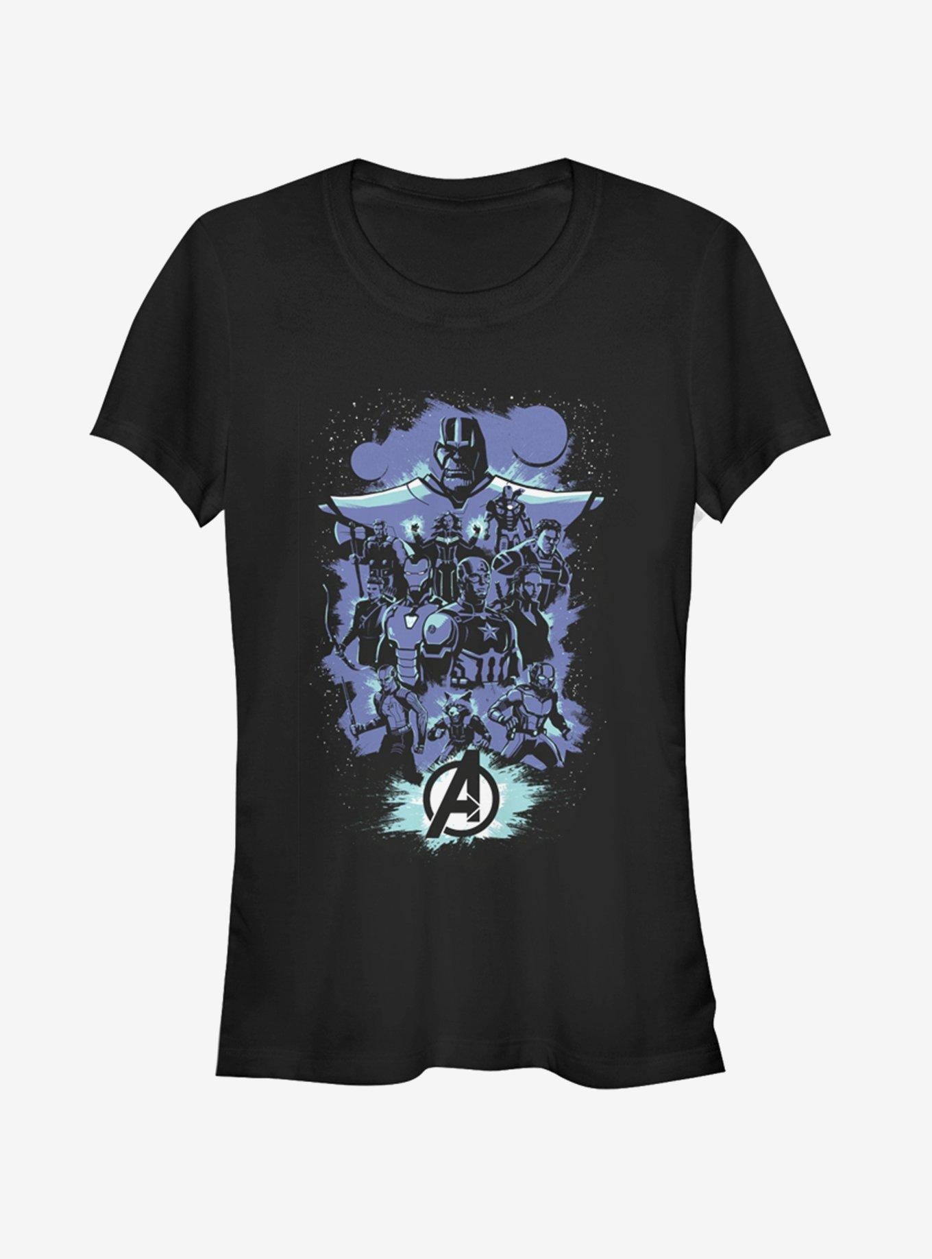 Marvel Avengers Endgame Pop Art Girls T Shirt T Shirt High Search Demand Gift Ready