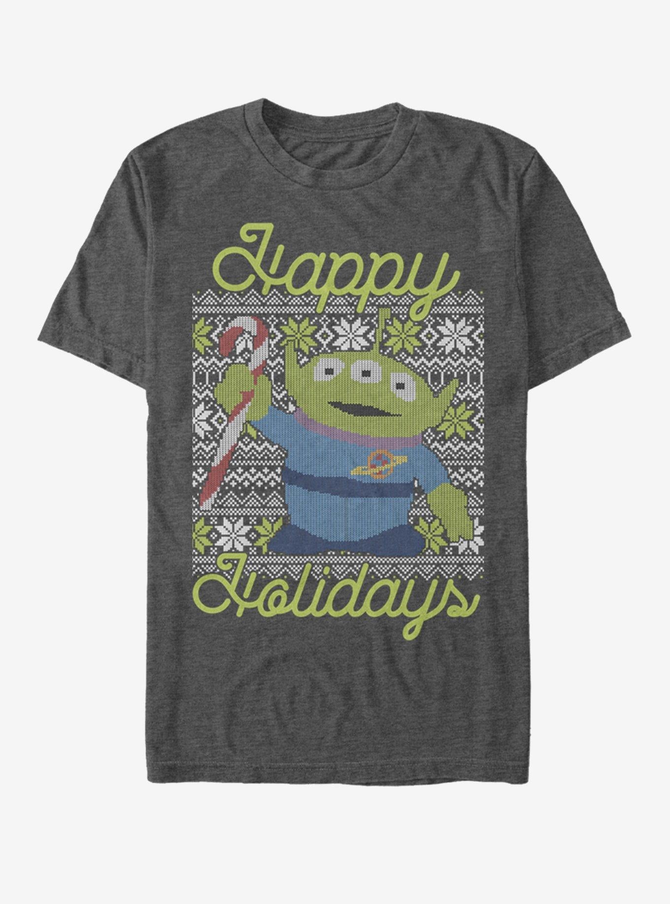 Disney Pixar Toy Story Alien Christmas T-Shirt T-Shirt | Trending Streetwear Style | High Demand Item