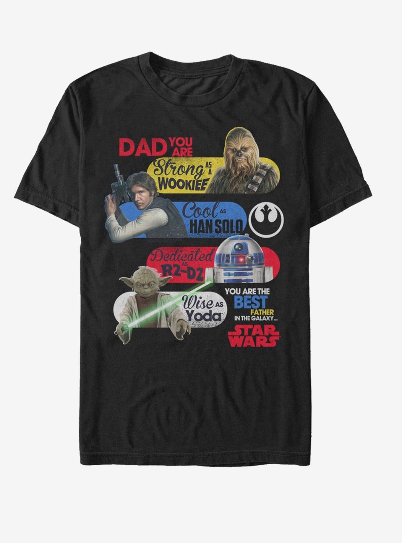 Star Wars Galaxy Dad T-Shirt | Premium Unisex T-Shirt, Trending Graphic Tee