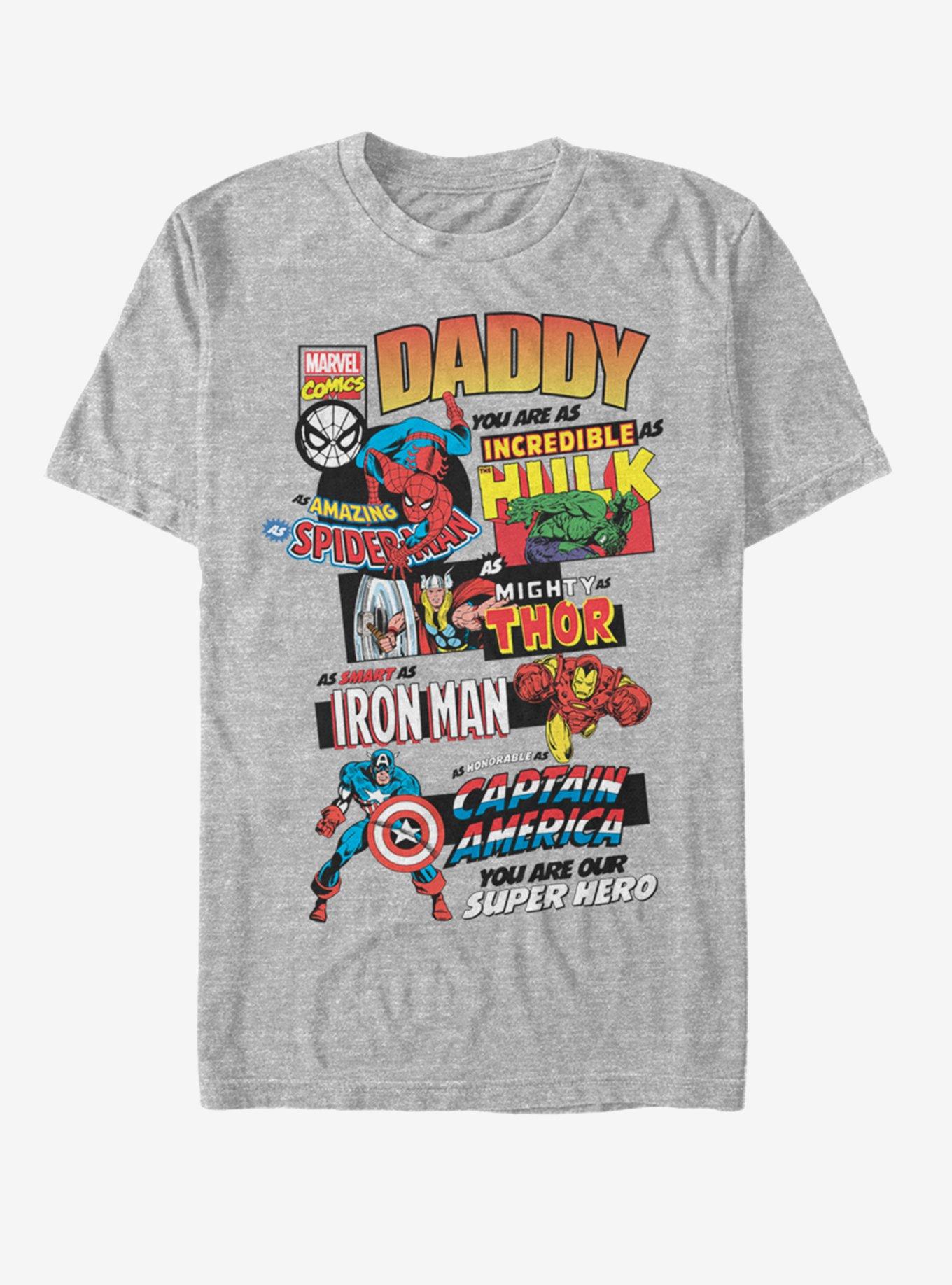 Marvel Ultimate Dad T-Shirt | Premium Unisex T-Shirt, Trending Graphic Tee
