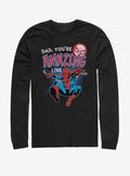 Marvel Spider-Man Amazing Like Dad Long-Sleeve T-Shirt | Premium Unisex T-Shirt, Trending Graphic Tee