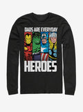 Marvel Everyday Hero Dad Long-Sleeve T-Shirt | Premium Unisex T-Shirt, Trending Graphic Tee