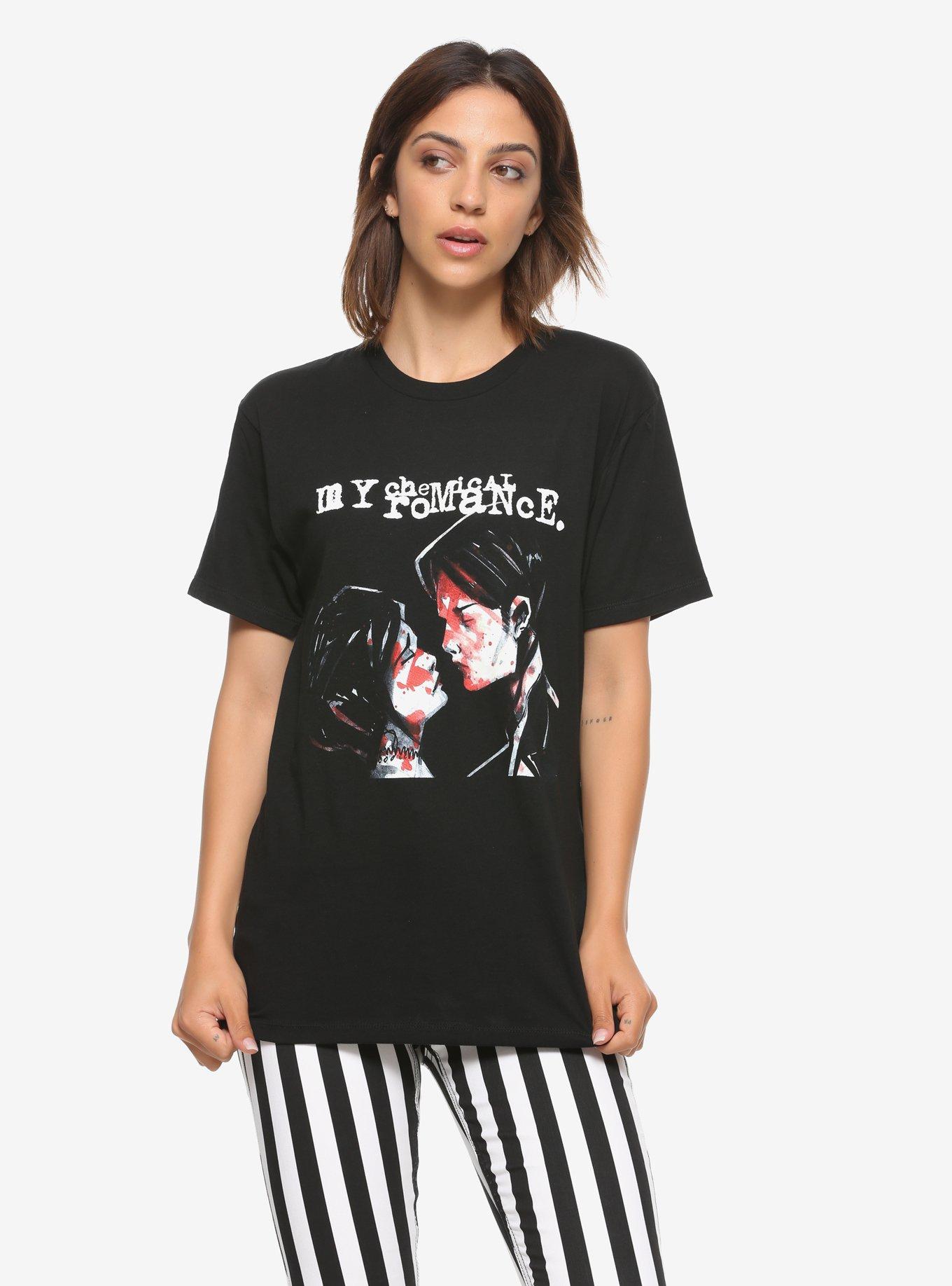 My Chemical Romance Three Cheers For Sweet Revenge Boyfriend Fit Girls T-Shirt T-Shirt | Bold Graphic Edition | High Demand Item