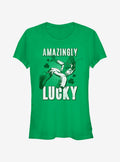 Marvel Spider-Man Amazingly Lucky Girls T-Shirt | Premium Unisex T-Shirt, Trending Graphic Tee