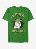 Star Wars Doodle Yoda Lucky T-Shirt | Premium Unisex T-Shirt, Trending Graphic Tee
