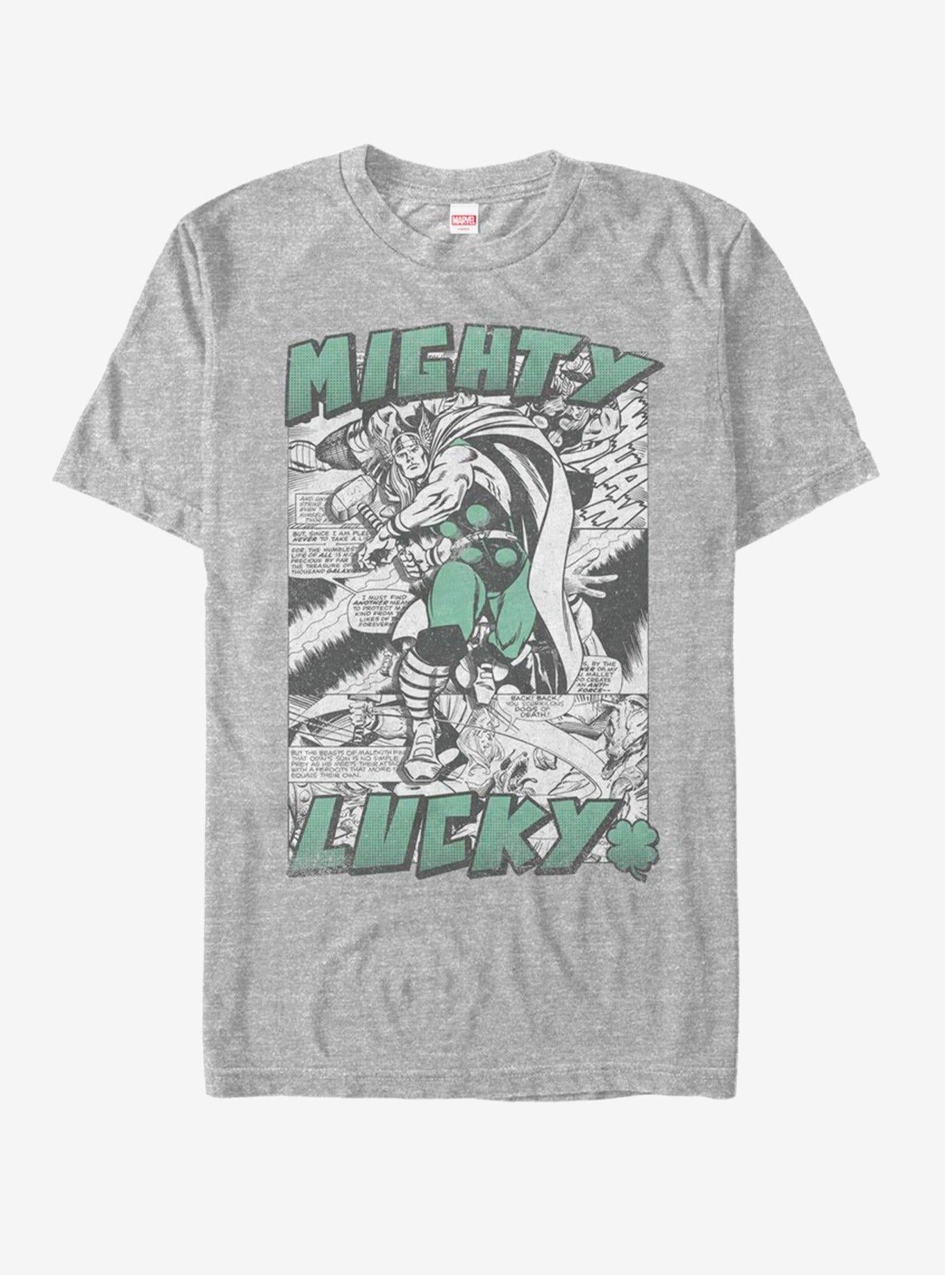Marvel Thor Mighty Lucky T-Shirt | Premium Unisex T-Shirt, Trending Graphic Tee
