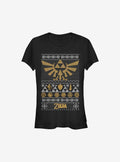 Nintendo The Legend Of Zelda Legends Ugly Christmas Sweater Girls T-Shirt | Premium Unisex T-Shirt, Trending Graphic Tee