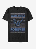 Marvel Black Panther Wakanda Forever Ugly Christmas T-Shirt T-Shirt | Trending Streetwear Style | Must-Have Style