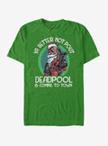 Marvel Deadpool Coming To Town Christmas T-Shirt T-Shirt | Top Trending Artwork | Great Gift Idea