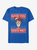 Wheres Waldo Seen Ugly Christmas Sweater T-Shirt | Premium Unisex T-Shirt, Trending Graphic Tee