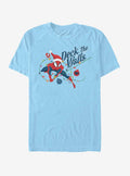 Marvel Spider-Man Deck The Walls Christmas T-Shirt T-Shirt | Top Trending Artwork | Top Pick For Fans