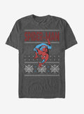 Marvel Spider-Man Ugly Spidey Christmas Sweater T-Shirt T-Shirt | Best-Selling Design | High Demand Item