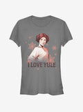 Star Wars Princess Leia I Love Yule Girls T-Shirt | Premium Unisex T-Shirt, Trending Graphic Tee