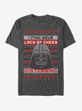 Star Wars Vader Lack of Cheer Ugly Christmas T-Shirt T-Shirt | Top Trending Artwork | Perfect For Daily Wear