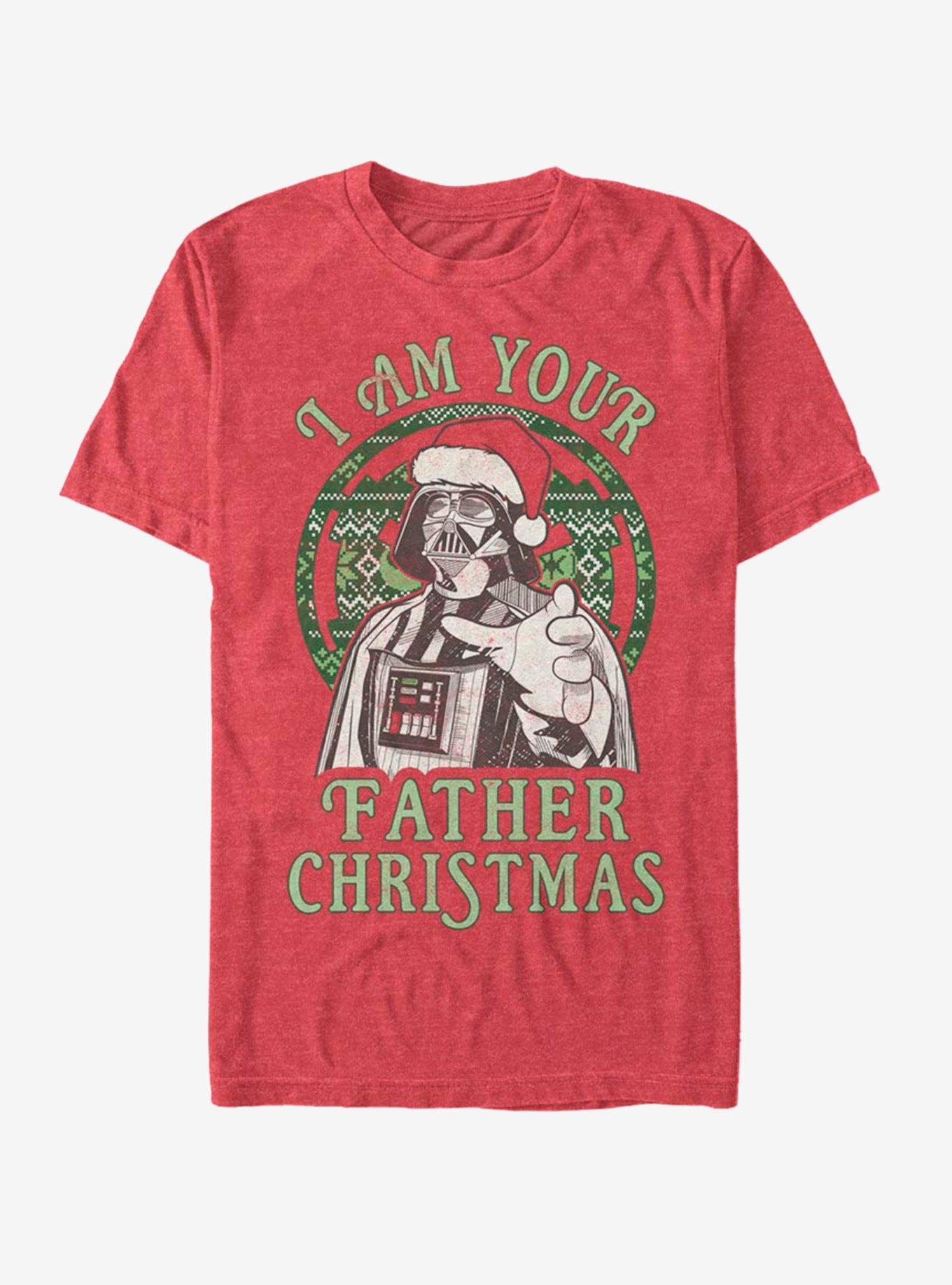 Star Wars Santa Vader I Am Your Father Christmas T-Shirt T-Shirt | Vintage Graphic Vibe | Must-Have Style