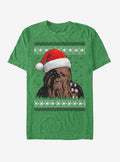 Star Wars Santa Chewie Chewbacca Ugly Christmas T-Shirt T-Shirt | High-Quality Print | Top Pick For Fans