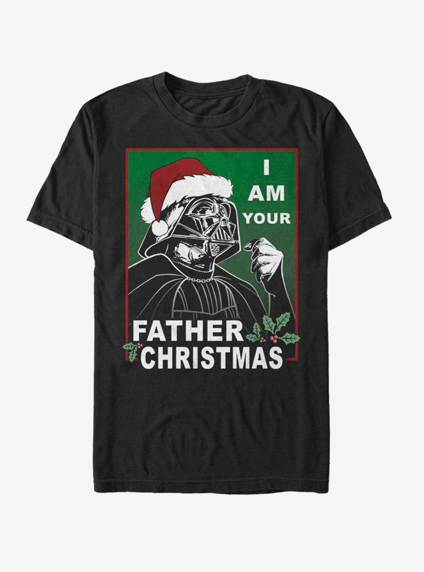 Star Wars Santa Vader Father Christmas T-Shirt T-Shirt | Top Trending Artwork | Trending Now