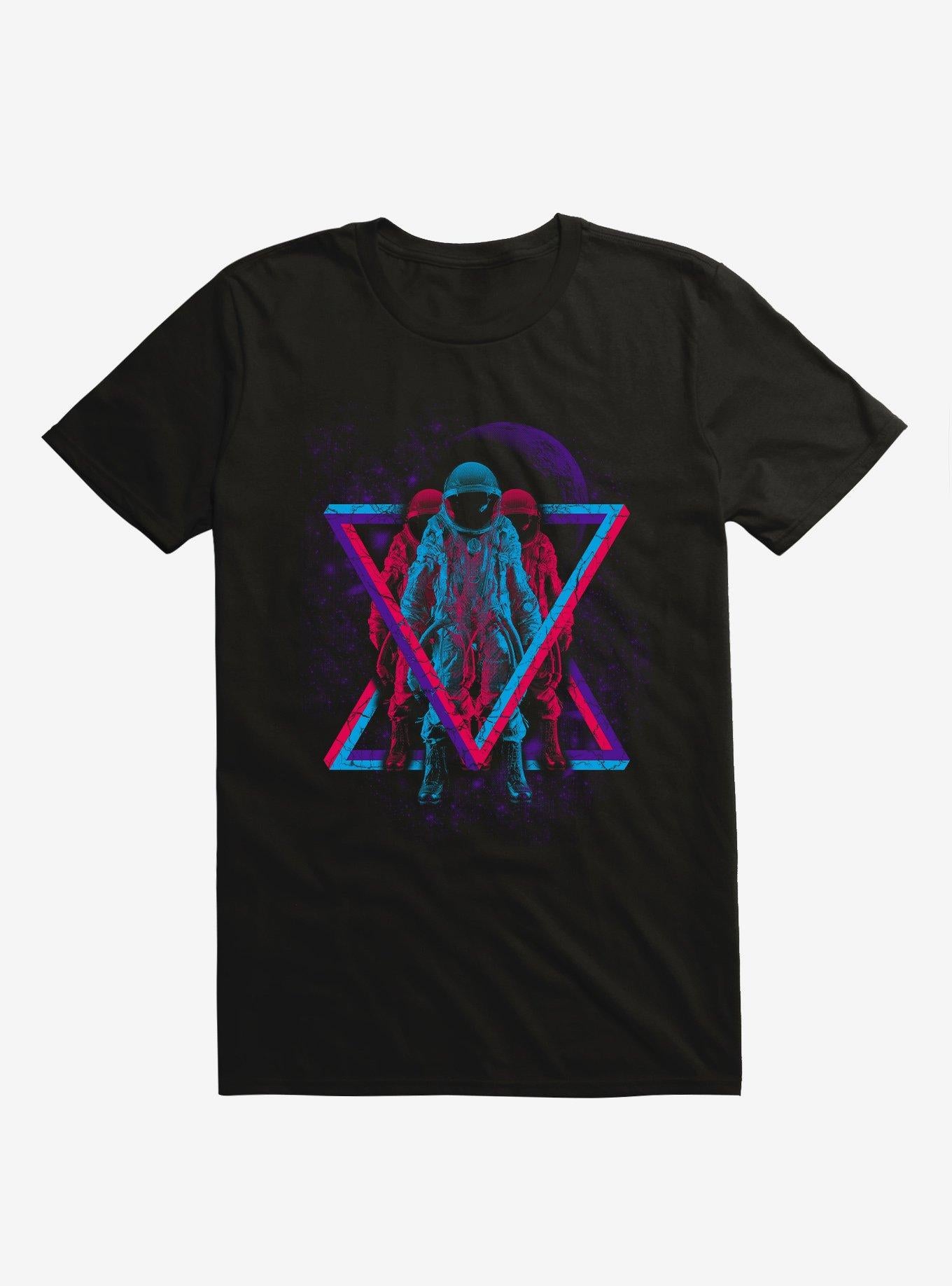 Astronomical Triangle Space Black T Shirt T Shirt Gym Lifestyle Fan Favorite