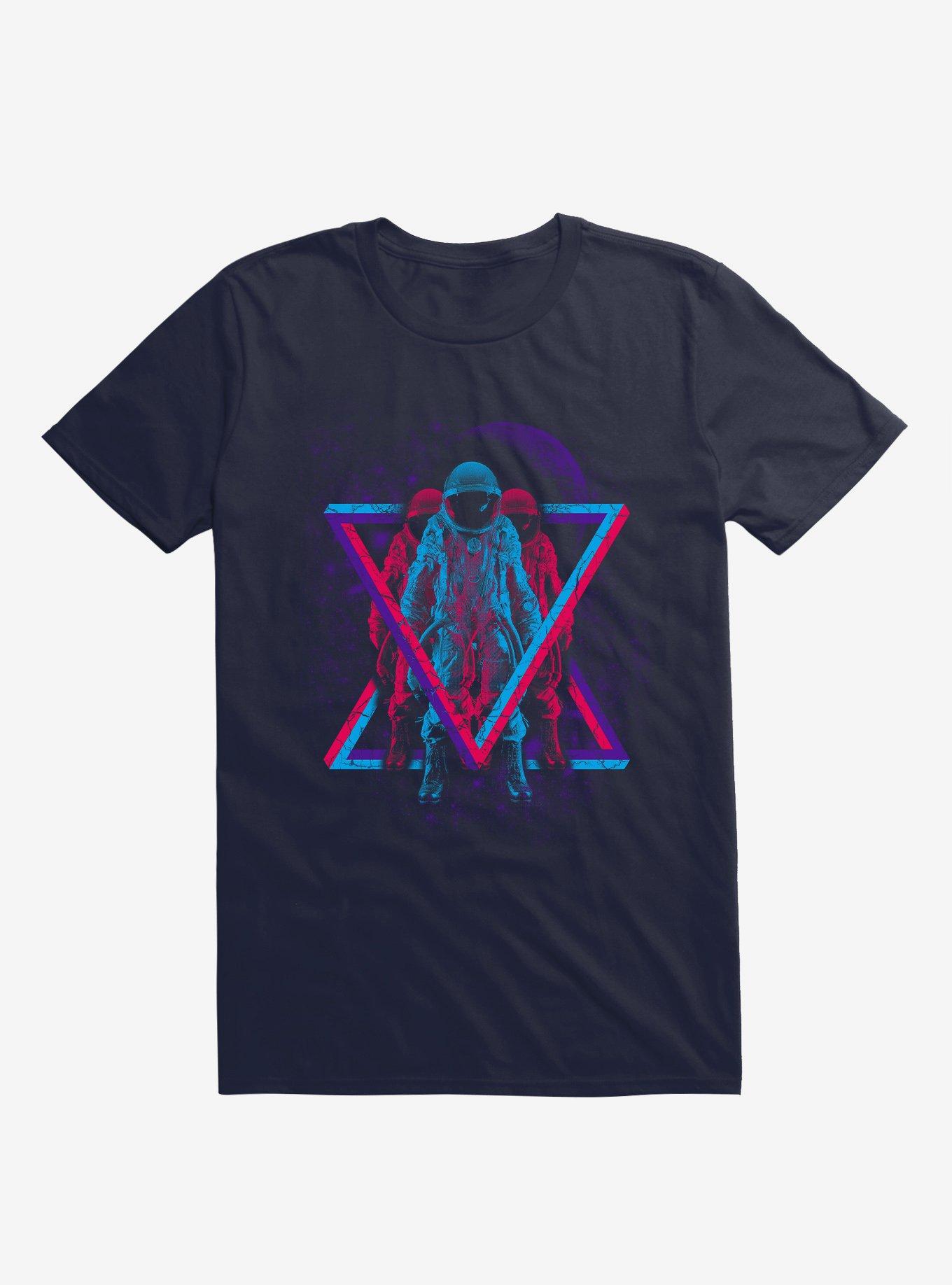 Astronomical Triangle Space Navy Blue T Shirt T Shirt Trending US Hot Right Now